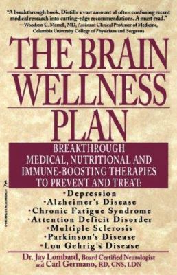 The Brain Wellness Plan: Breakthrough Medical, ... 1575662930 Book Cover