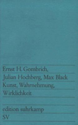 Kunst, Wahrnehmung, Wirklichkeit [German] 3518108603 Book Cover