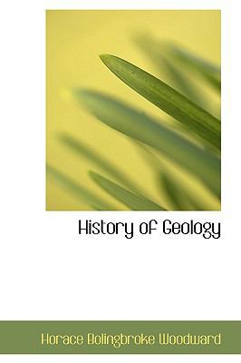 History of Geology 1103421530 Book Cover