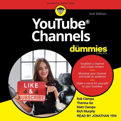 Youtube Channels for Dummies: 2nd Edition B08ZBJDZ3L Book Cover