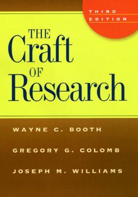 The Craft of Research 0226065650 Book Cover