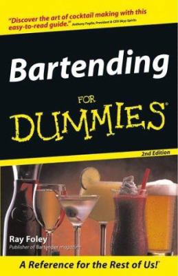 Bartending for Dummies 076453968X Book Cover