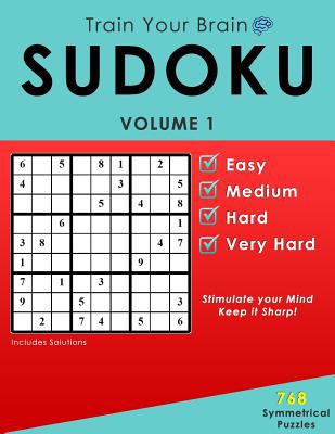 SUDOKU 768 Symmetrical Puzzles: Train Your Brain 1983467049 Book Cover