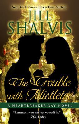 The Trouble with Mistletoe [Large Print] 1410494586 Book Cover