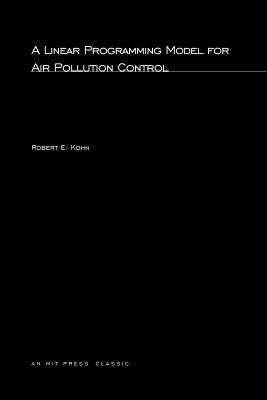 A Linear Programming Model for Air Pollution Co... 0262611945 Book Cover