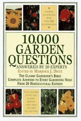 10,000 Garden Questions 051712226X Book Cover