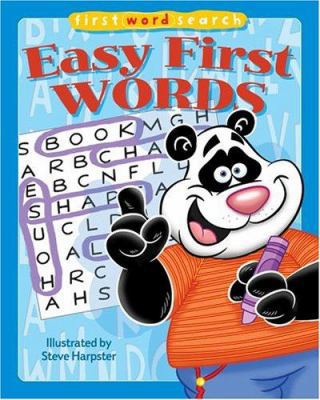 Easy First Words (First Word Search) 1402722982 Book Cover
