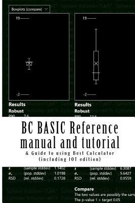 BC BASIC Reference manual and tutorial 1517450675 Book Cover