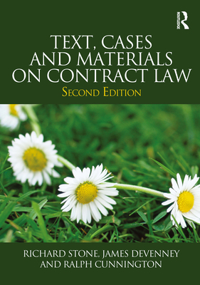 Text, Cases and Materials on Contract Law (Volu... 0415594146 Book Cover