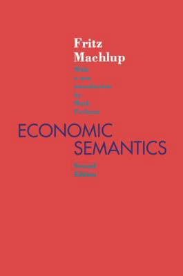 Economic Semantics 0887388361 Book Cover