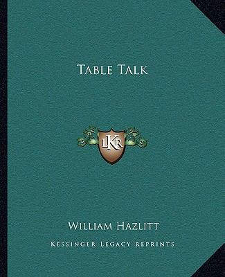 Table Talk 1162686421 Book Cover