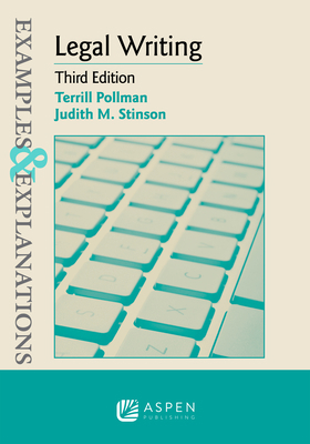 Examples & Explanations for Legal Writing 145489122X Book Cover
