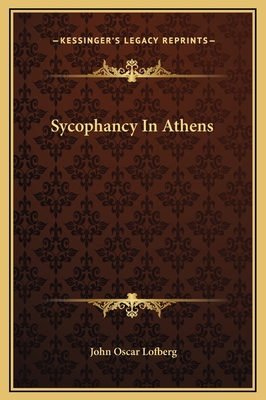 Sycophancy In Athens 1169248861 Book Cover