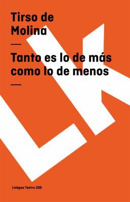 Tanto es lo de más como lo de menos [Spanish] 8498165350 Book Cover