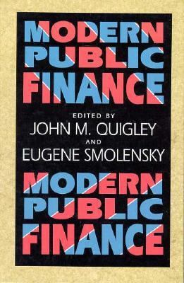 Modern Public Finance 0674580540 Book Cover
