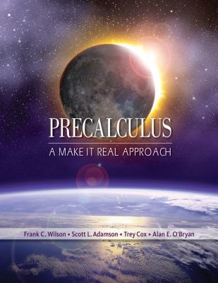 Precalculus: A Make it Real Approach 0618949917 Book Cover