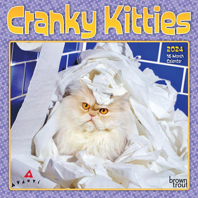 Avanti Cranky Kitties 2024 Mini 7x7 1975466497 Book Cover