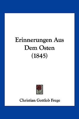 Erinnerungen Aus Dem Osten (1845) [German] 1161162976 Book Cover