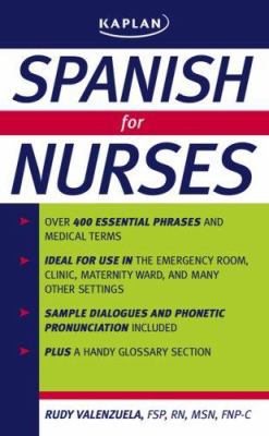 Spanish for Nurses 1419596101 Book Cover