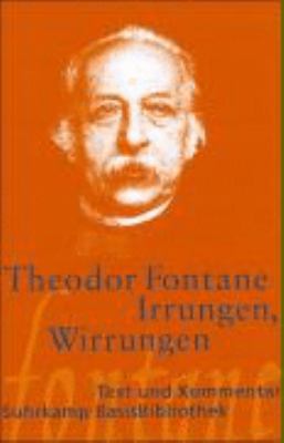 Irrungen, Wirrungen: Text und Kommentar [German] 351818881X Book Cover