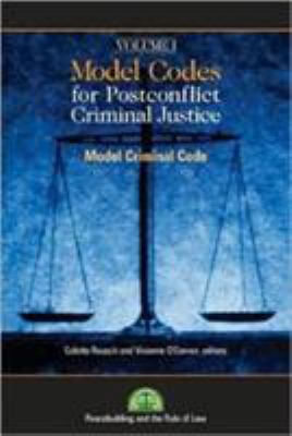 Model Codes for Post-Conflict Criminal Justice:... 1601270119 Book Cover