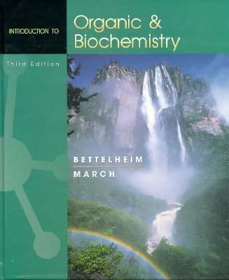 INTRO TO ORGANIC & BIOCHEMISTRY 3E 0030202183 Book Cover