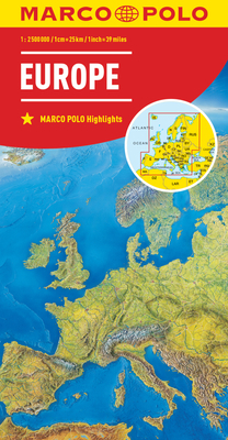 Europe Marco Polo Map 3829738269 Book Cover