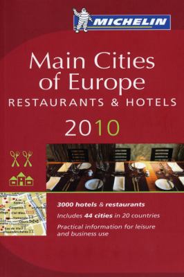 Michelin Guide Europe 2010: Hotels & Restaurant... 2067146823 Book Cover