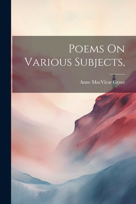 Poems On Various Subjects, 1022521772 Book Cover