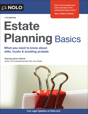 Estate Planning Basics 1413329454 Book Cover