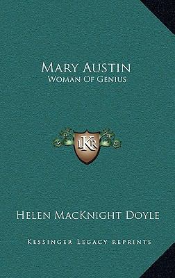 Mary Austin: Woman Of Genius 1164502077 Book Cover