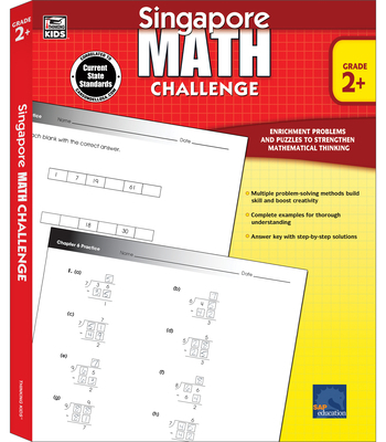 Singapore Math Challenge, Grades 2 - 5: Volume 18 B00QFWOTRM Book Cover