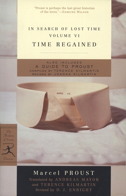 In Search of Lost Time, Volume VI: Time Regained 0375753125 Book Cover
