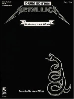 Metallica: (Black) for Drums 0895247402 Book Cover