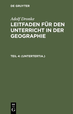 (Untertertia.) [German] 3112399633 Book Cover