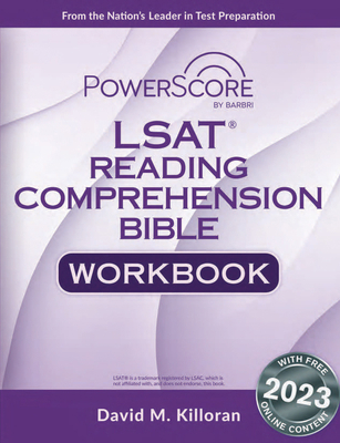 Powerscore LSAT Reading Comprehension Bible Wor... 1685616399 Book Cover