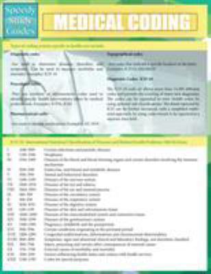 Medical Coding (Speedy Study Guides: Academic) 1632870282 Book Cover