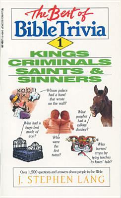 Kings, Criminals, Saints, & Sinners 0842304649 Book Cover