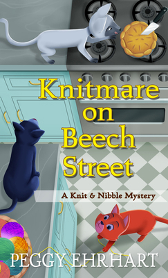 Knitmare on Beech Street [Large Print] B0CLQTLHR6 Book Cover