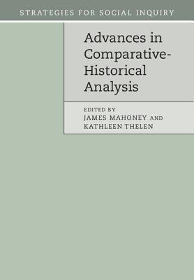 Advances in Comparative-Historical Analysis 1107110025 Book Cover
