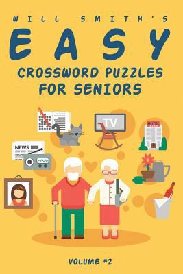 Will Smith Easy Crossword Puzzles For Seniors -... 1533319987 Book Cover