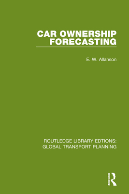Car Ownership Forecasting 0367744848 Book Cover