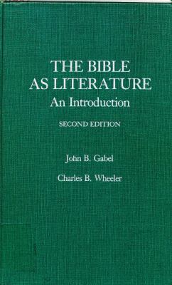 The Bible as Literature: An Introduction 0195059328 Book Cover