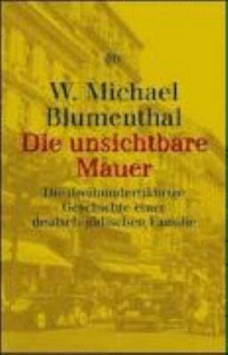 Die unsichtbare Mauer. [German] 3423307889 Book Cover