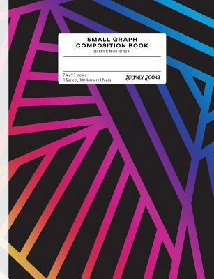 Small Graph Composition Book: Geometric Prism (... 1791553109 Book Cover