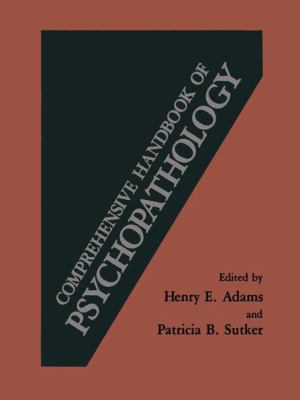 Comprehensive Handbook of Psychopathology 0306412225 Book Cover