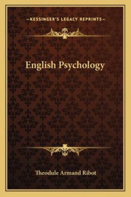 English Psychology 1162950714 Book Cover