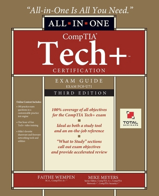 CompTIA Tech+ Certification All-in-One Exam Gui... 0981621708 Book Cover