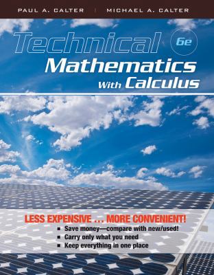 Technical Mathematics with Calculus 047091775X Book Cover