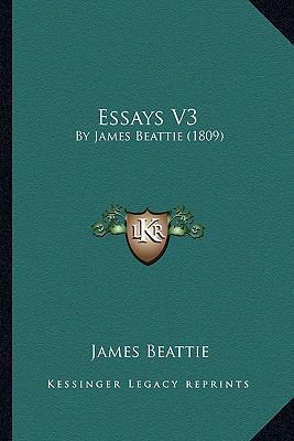 Essays V3: By James Beattie (1809) 1164637584 Book Cover